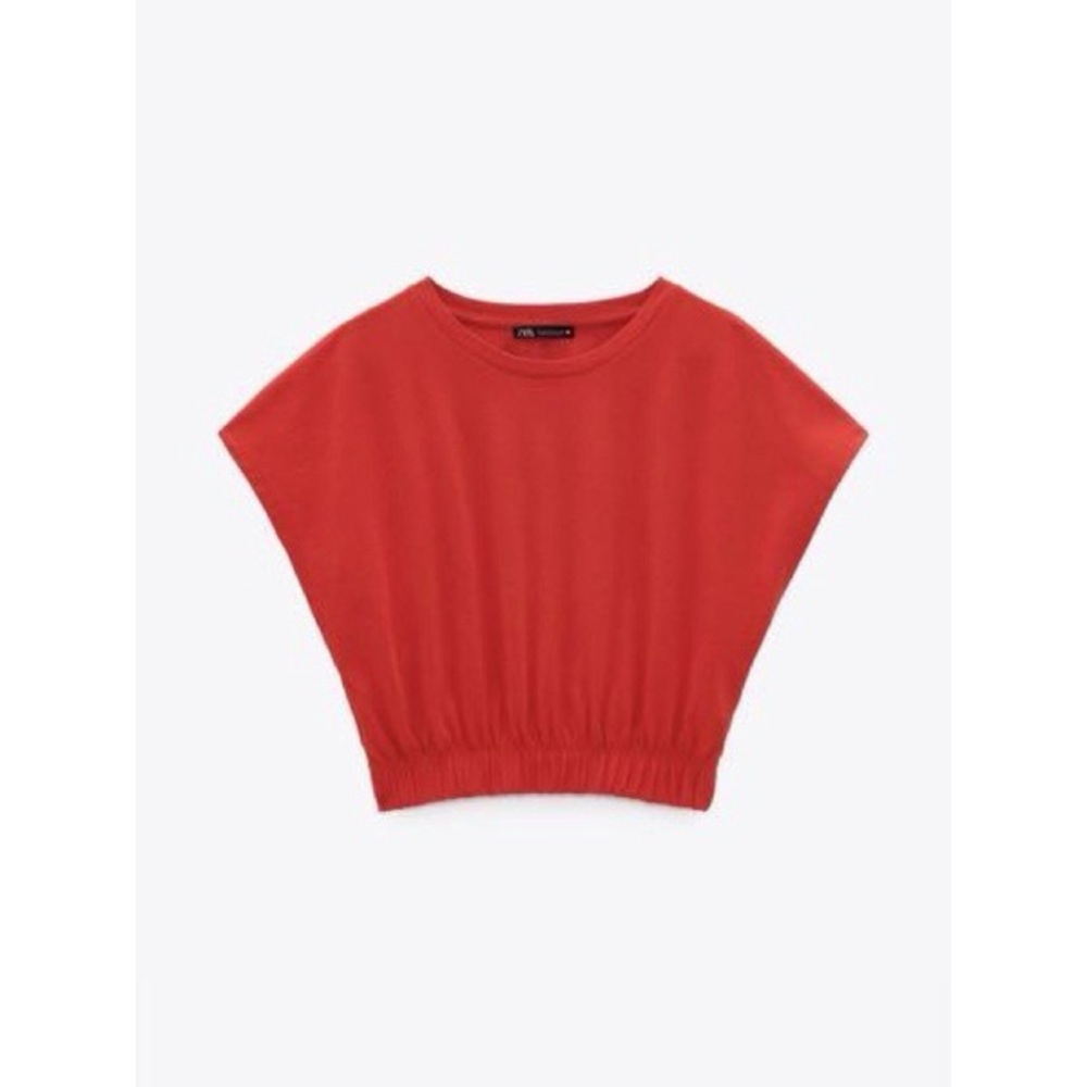 Zara Cinch Crop Top